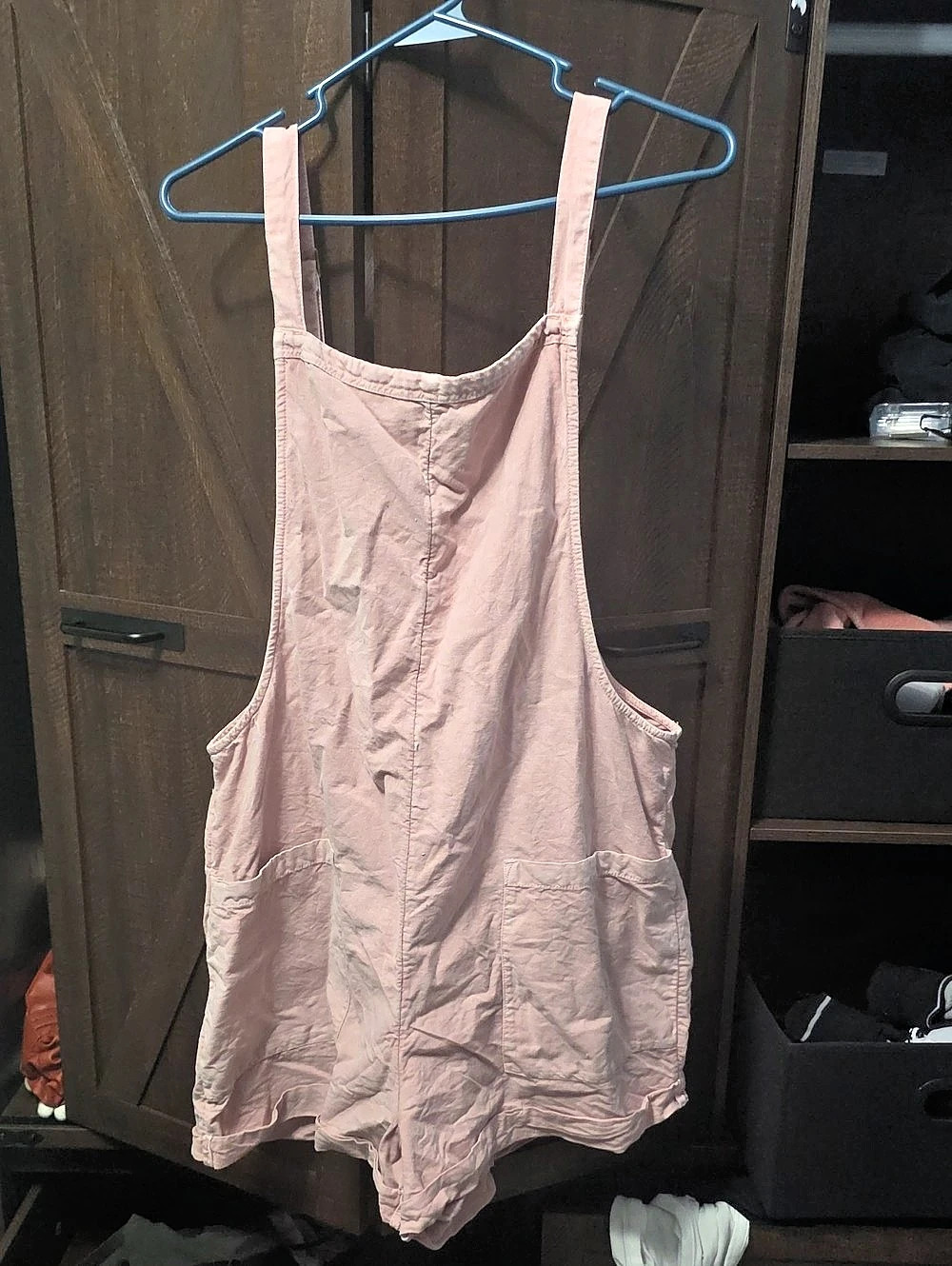 Pink Overall Romper